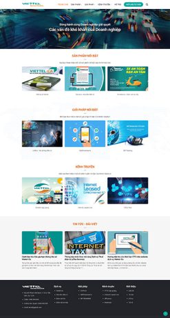Viễn Thông - Website dịch vụ viễn thông Viettel